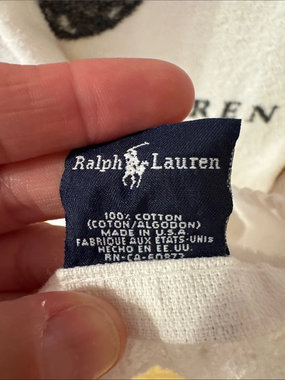 Ralph Lauren plush ralph